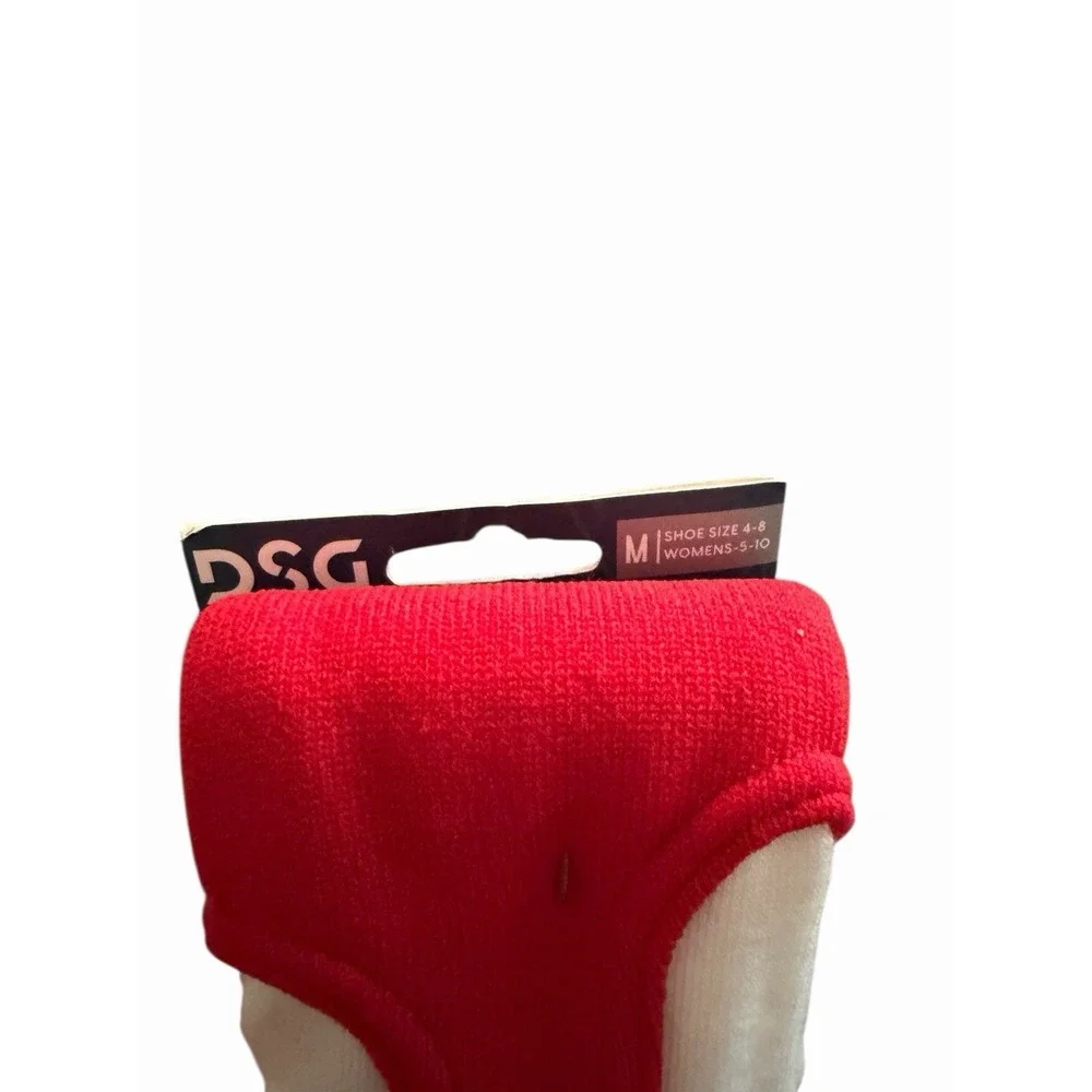 DSG‎ Stirrup & Sanitary Baseball Socks Combo Red Youth Medium Shoe 4-8 NWT